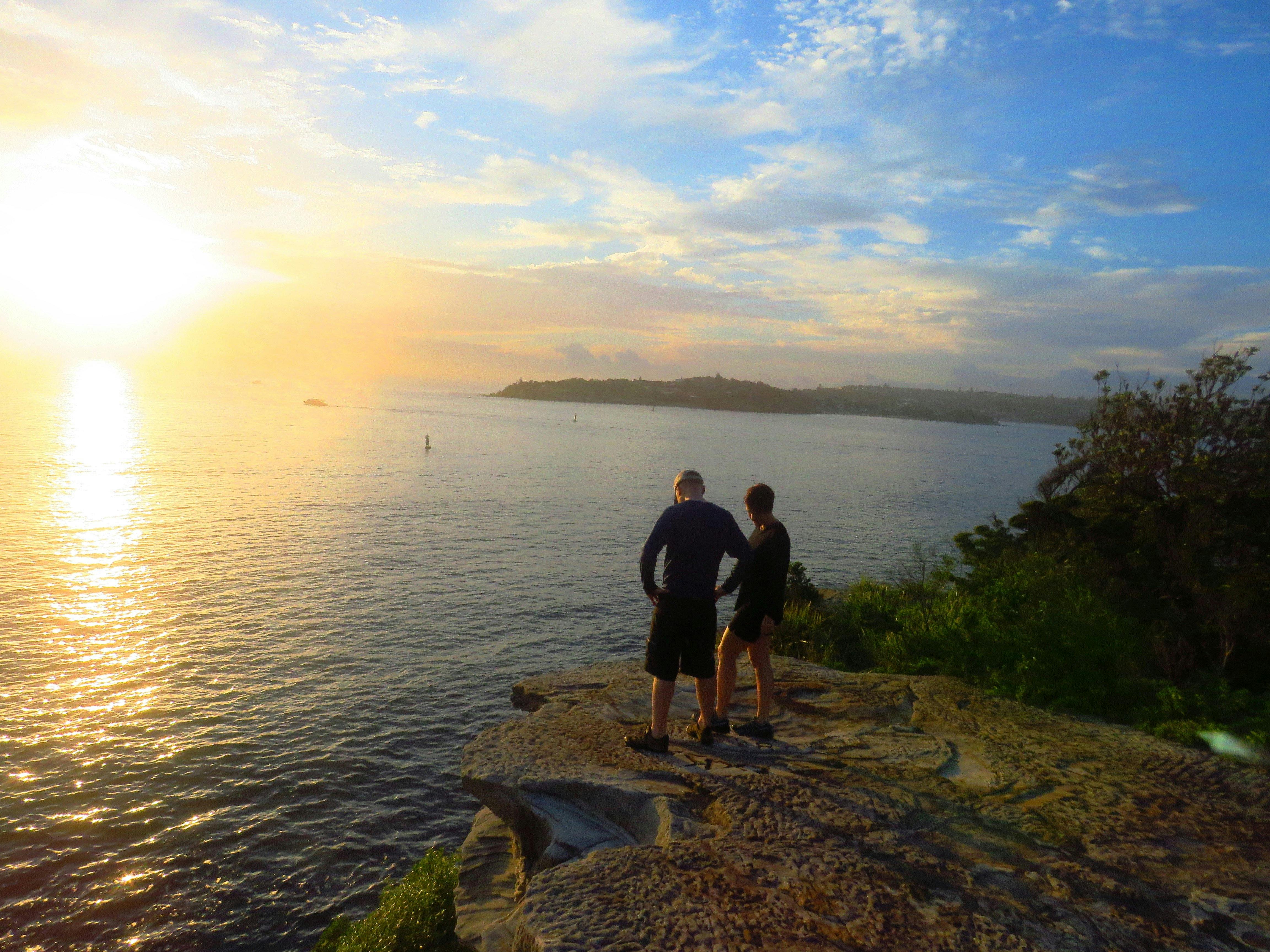 Sunrise over the Heads