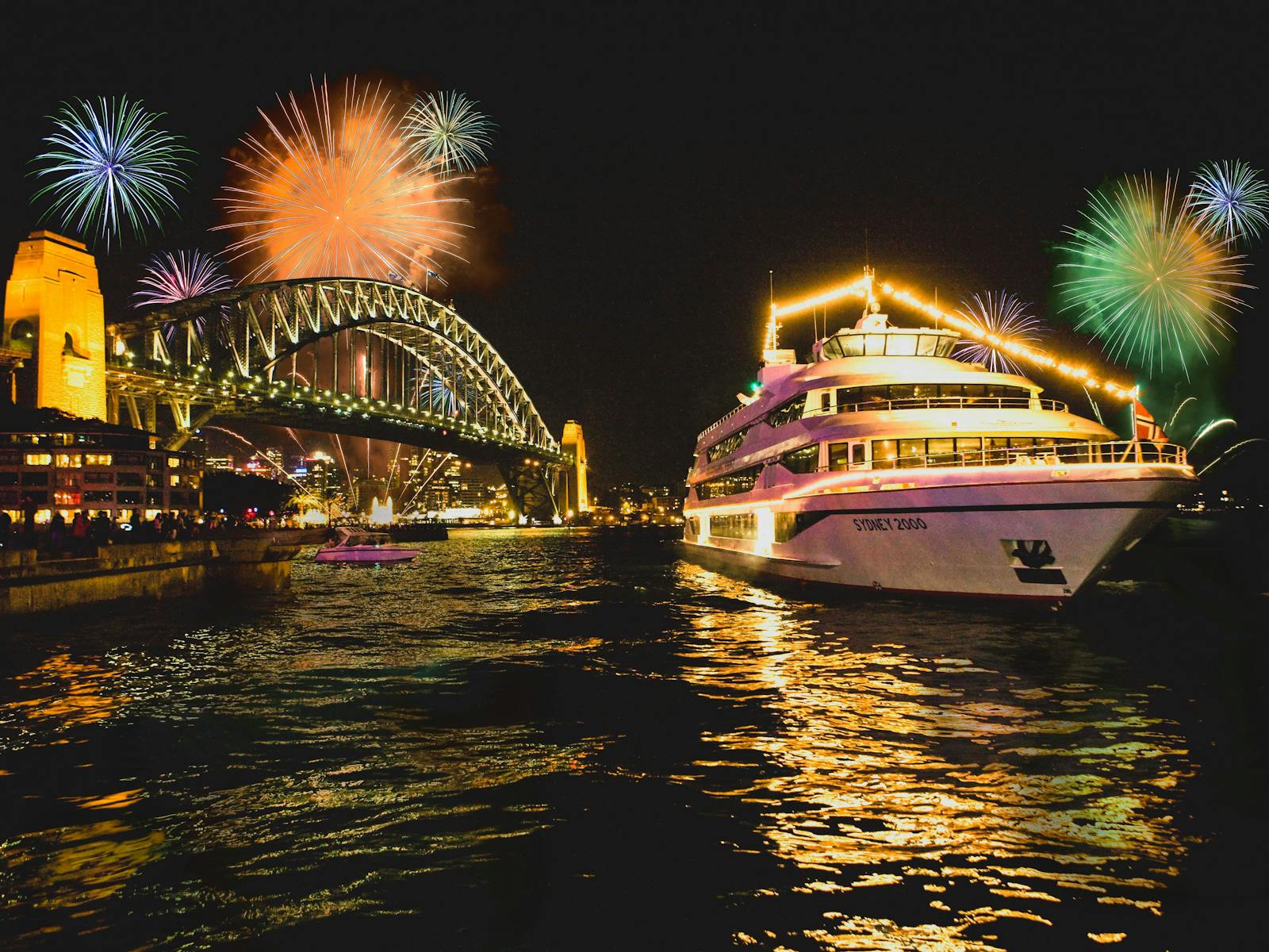 Image for Sydney New Years Eve Dinner and Fireworks Cruise onboard Sydney 2000