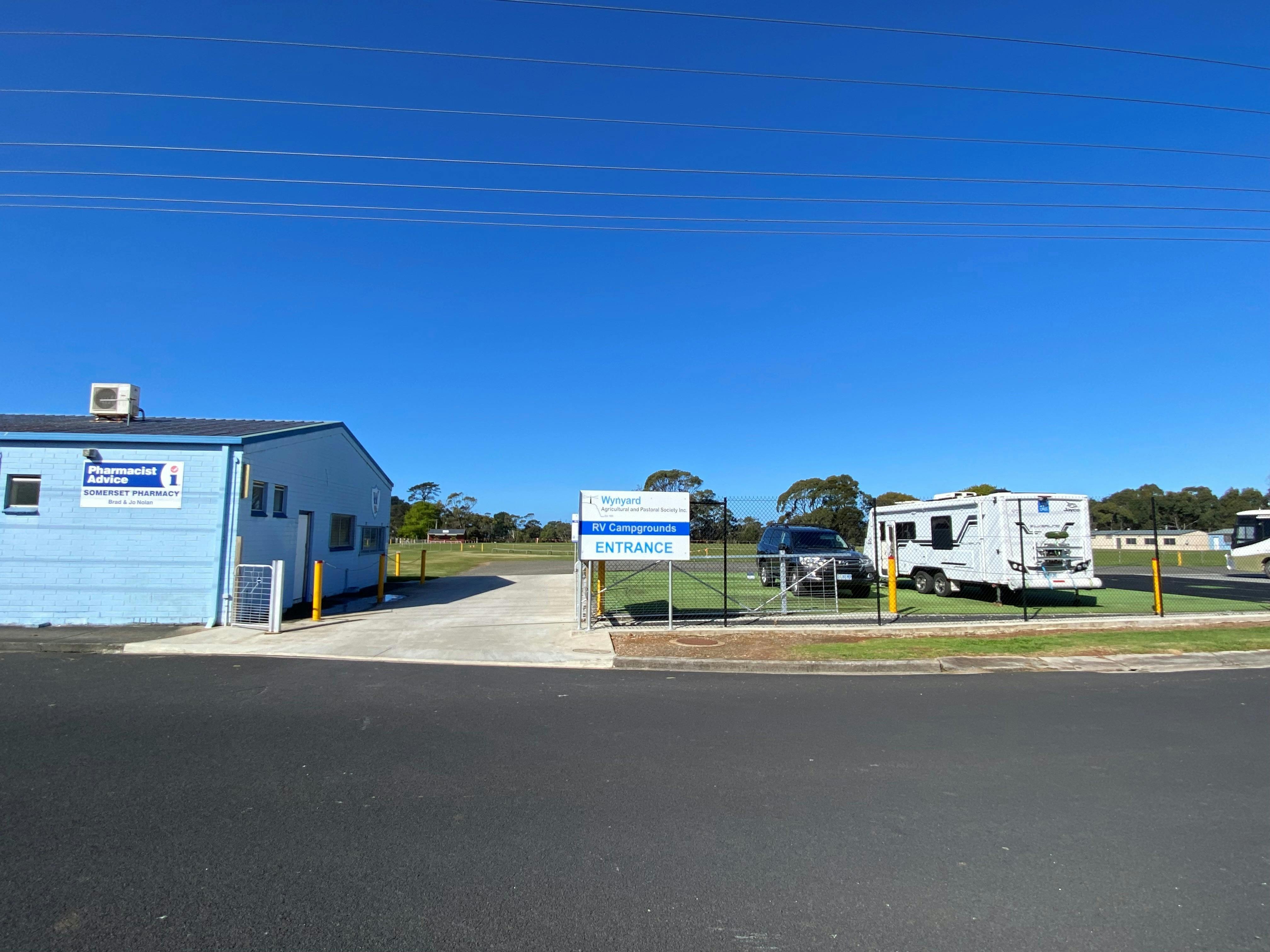 Wynyard Showgrounds RV Camping