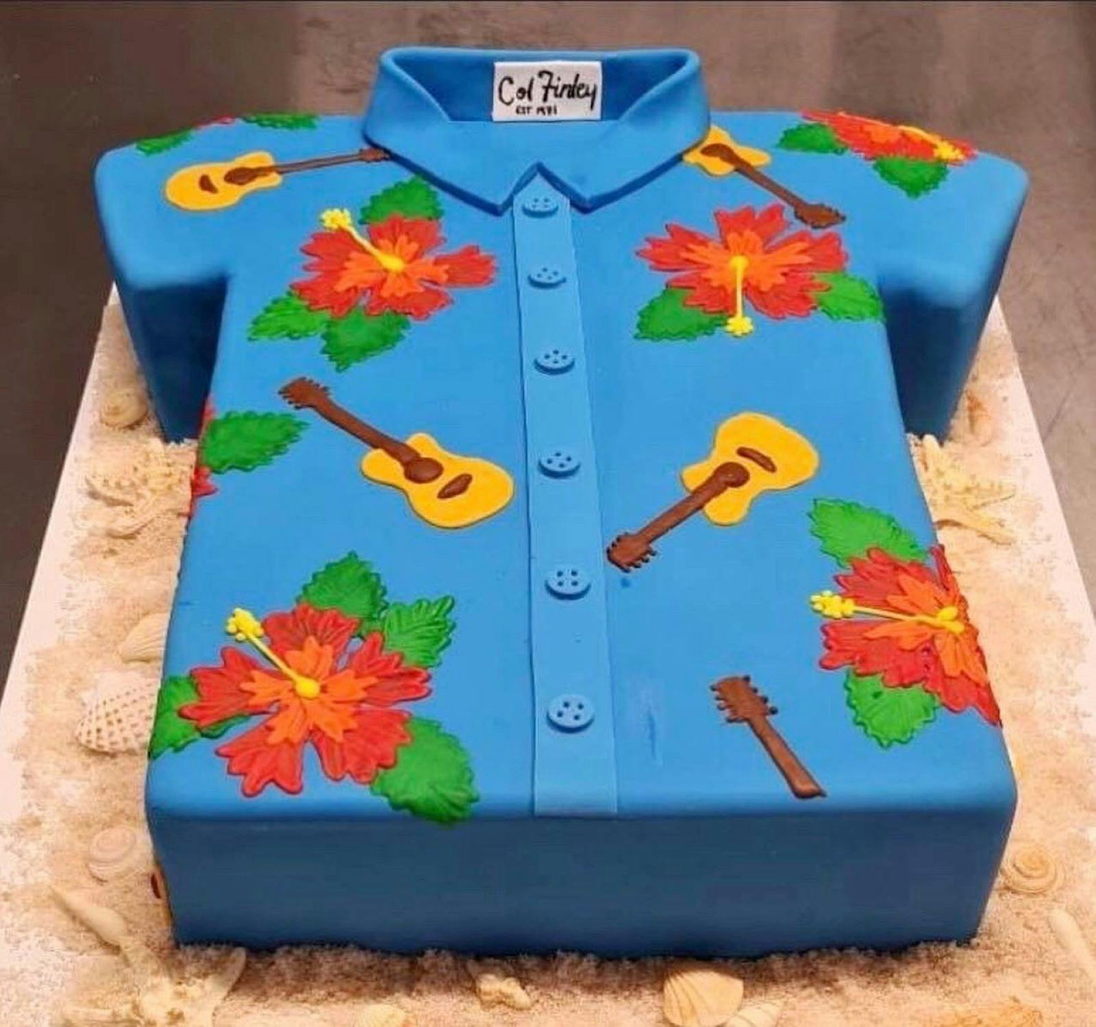 Celebration cake - Hawaiian style