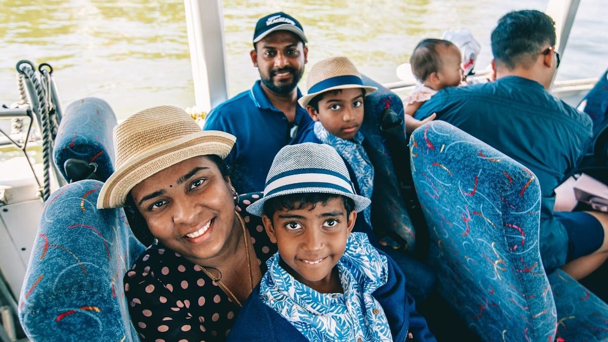 Family on Aquaduck