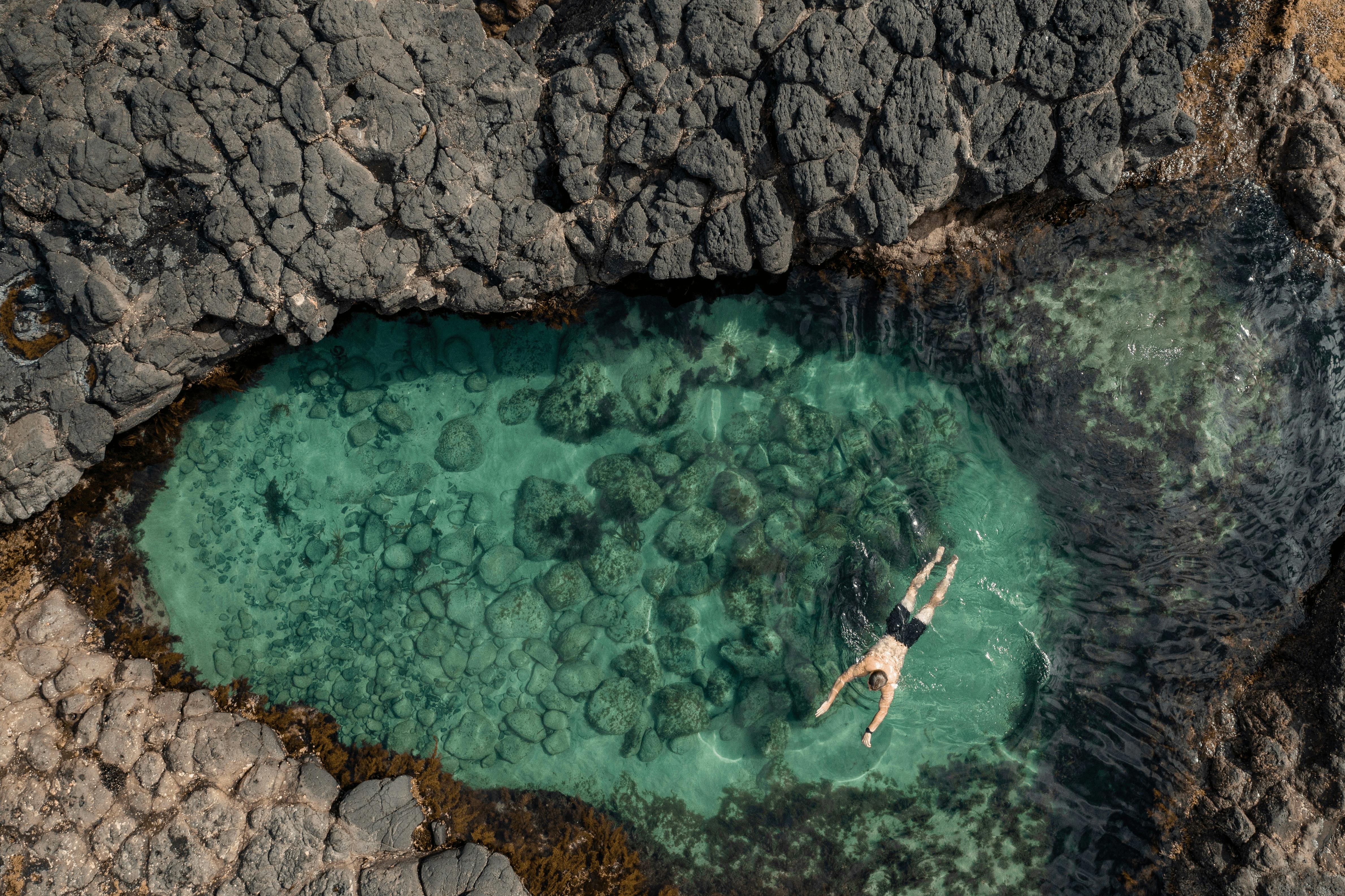 natural rock pools