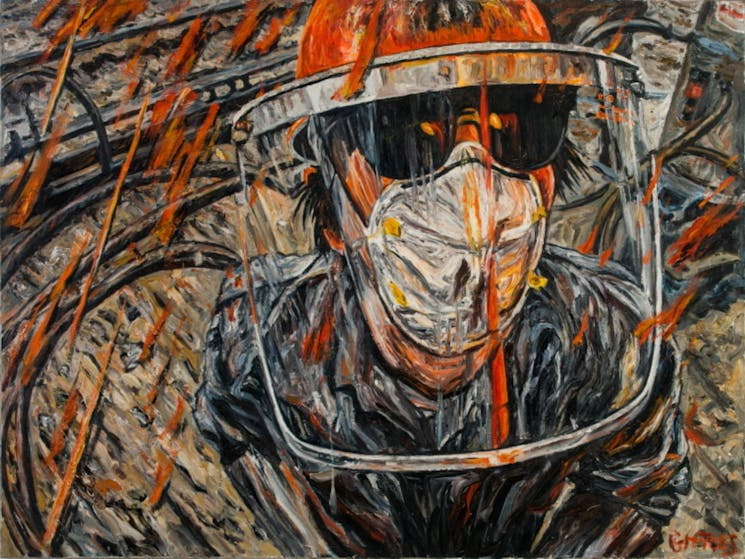 Oil on canvas, 168x228cm