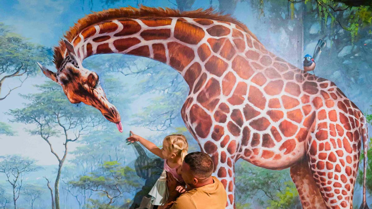 ArtVo Robina Town Centre Ground Floor 3D Gallery Giraffe