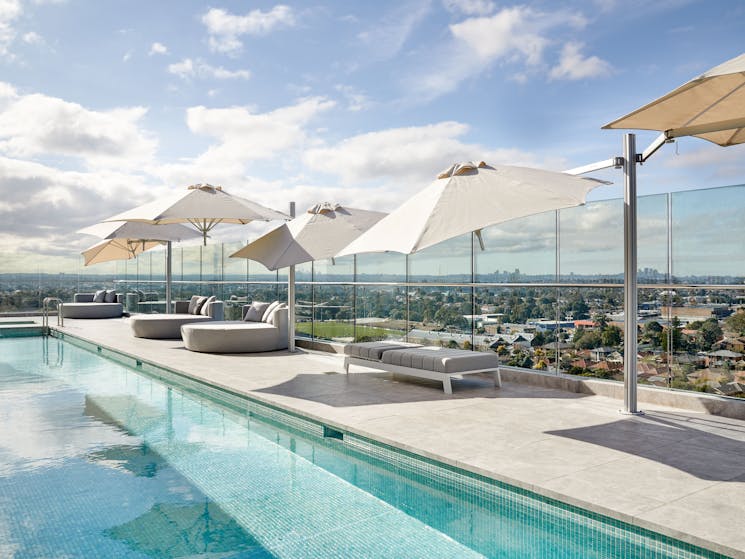 Rooftop Pool Area