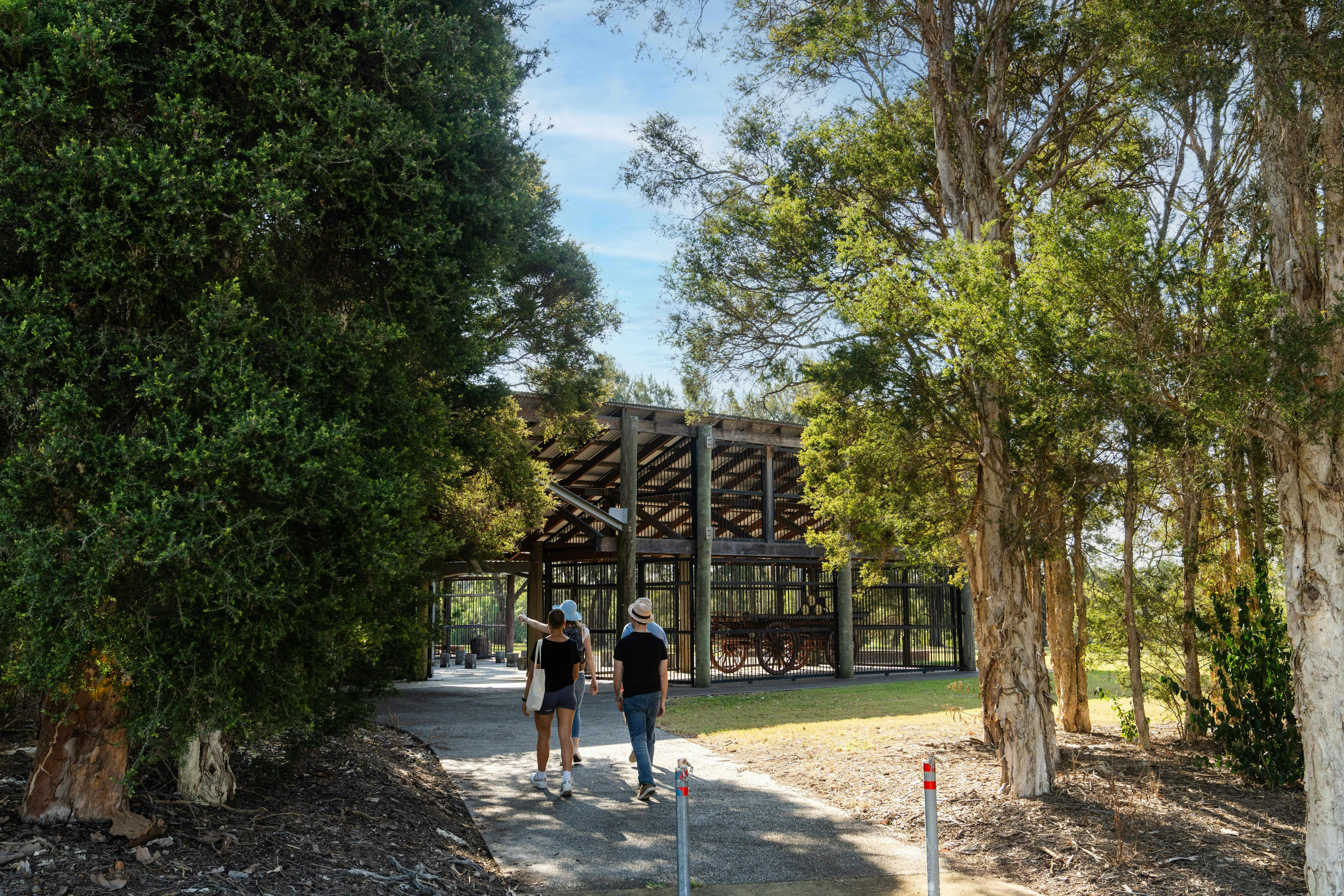 Walkers at South Creek Park