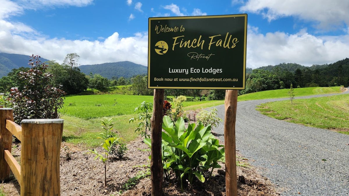 Entry signage