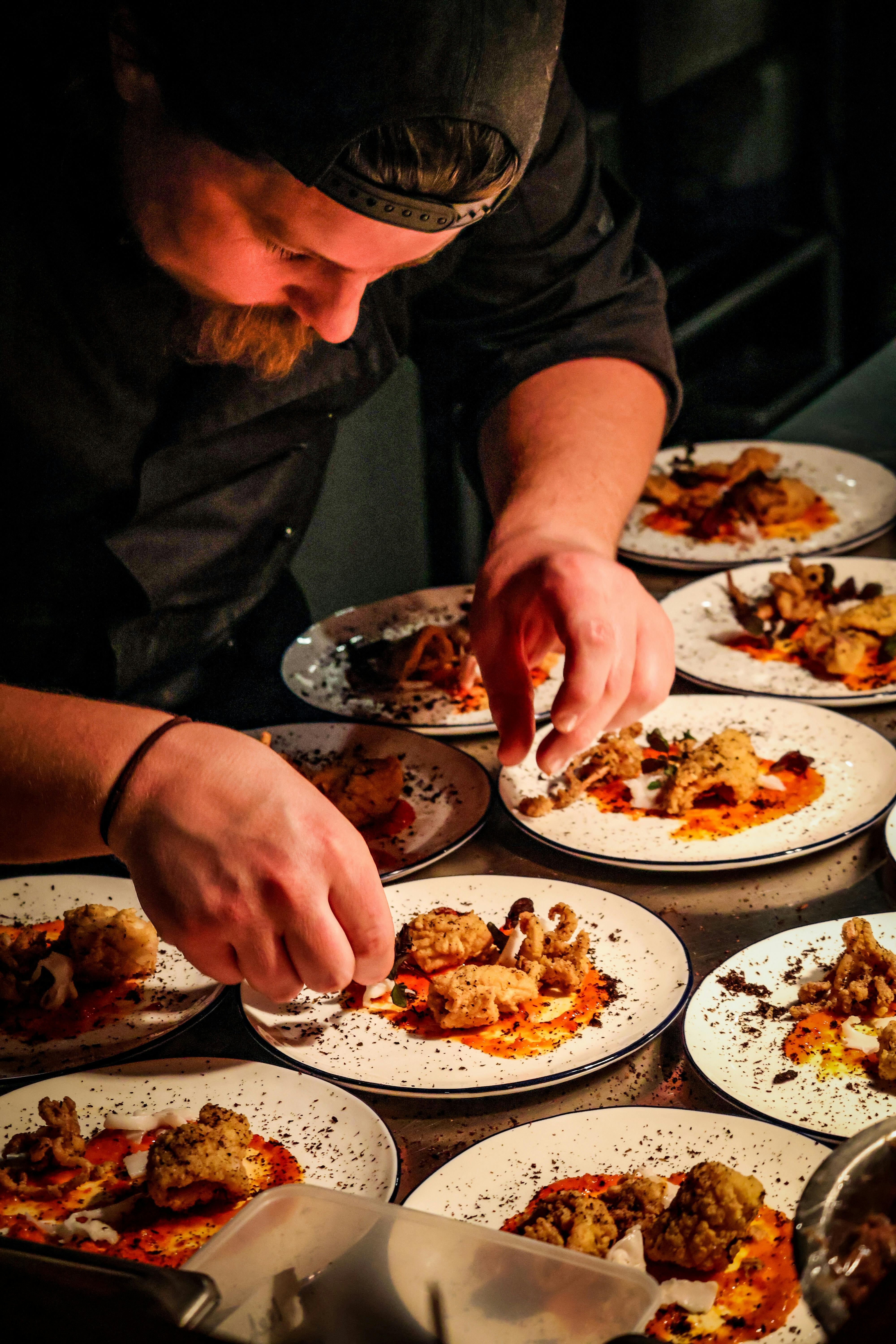 Elevated food and wine event