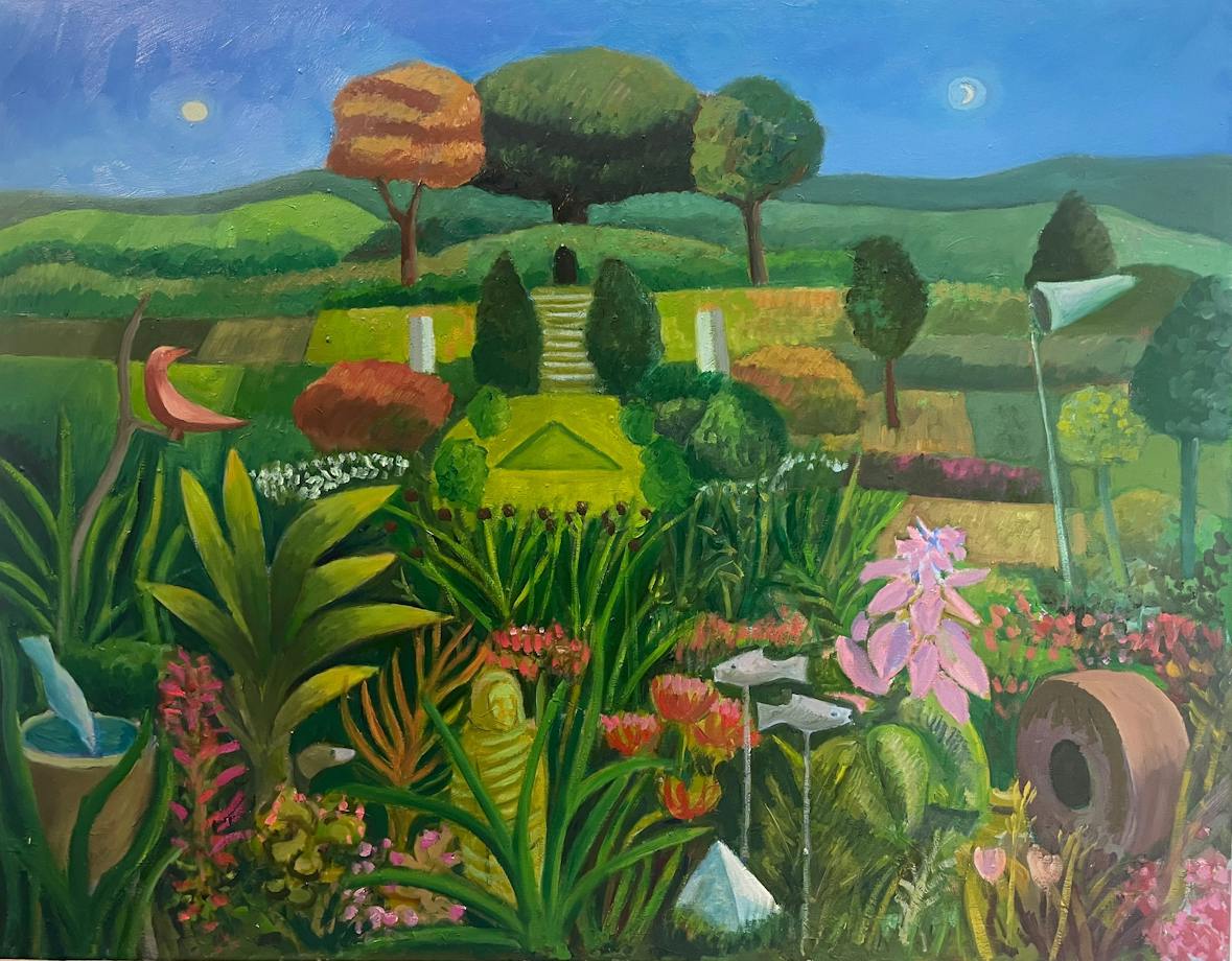 Oil on Canvas 71 × 92 cm