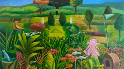 Oil on Canvas 71 × 92 cm