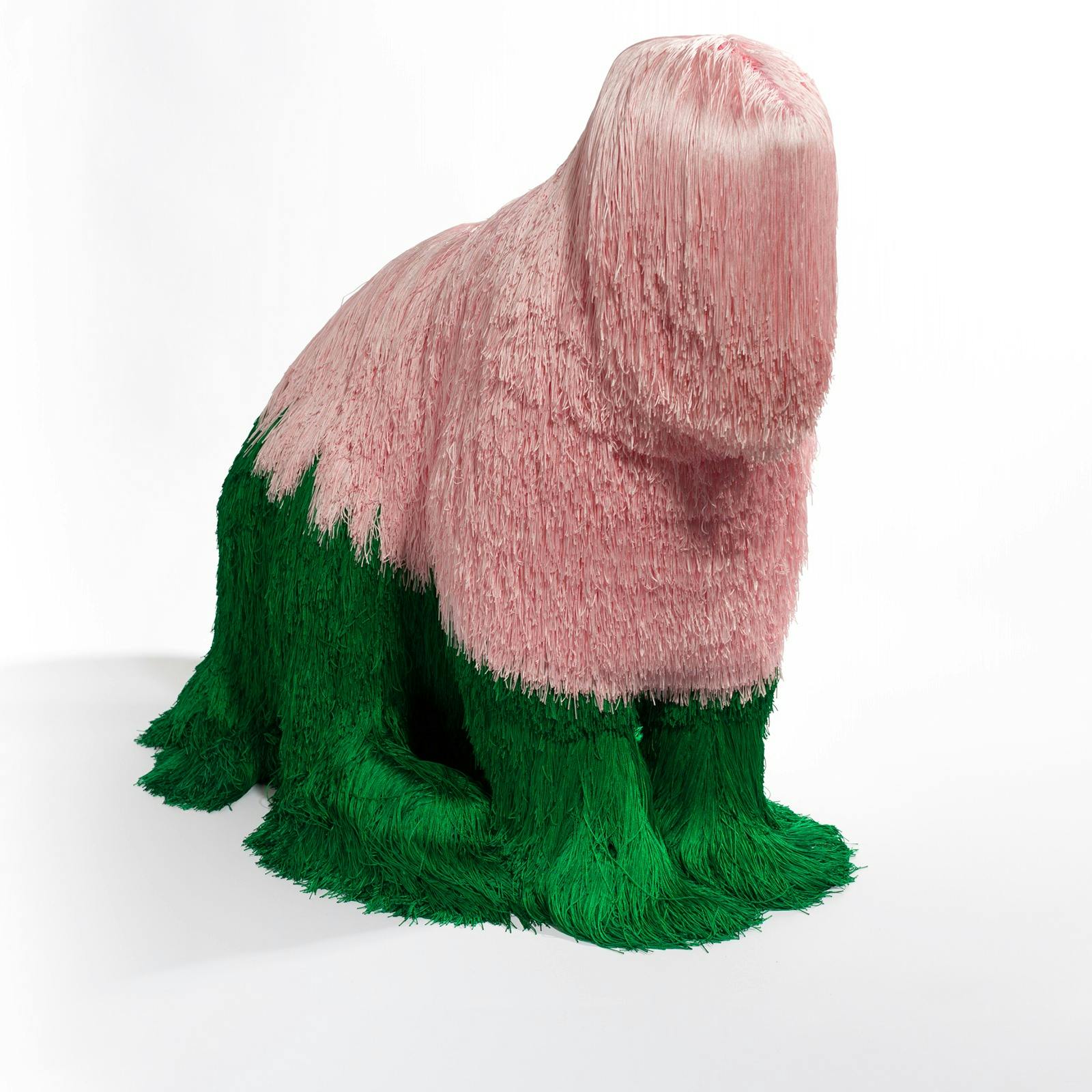 Troy Emery, Park Creature, 2020 polyester, polyurethane, pins, adhesive. Maitland Regional Art Galle