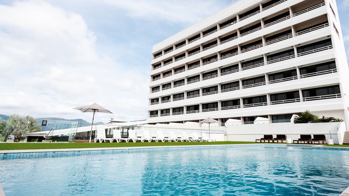 pool area exterior