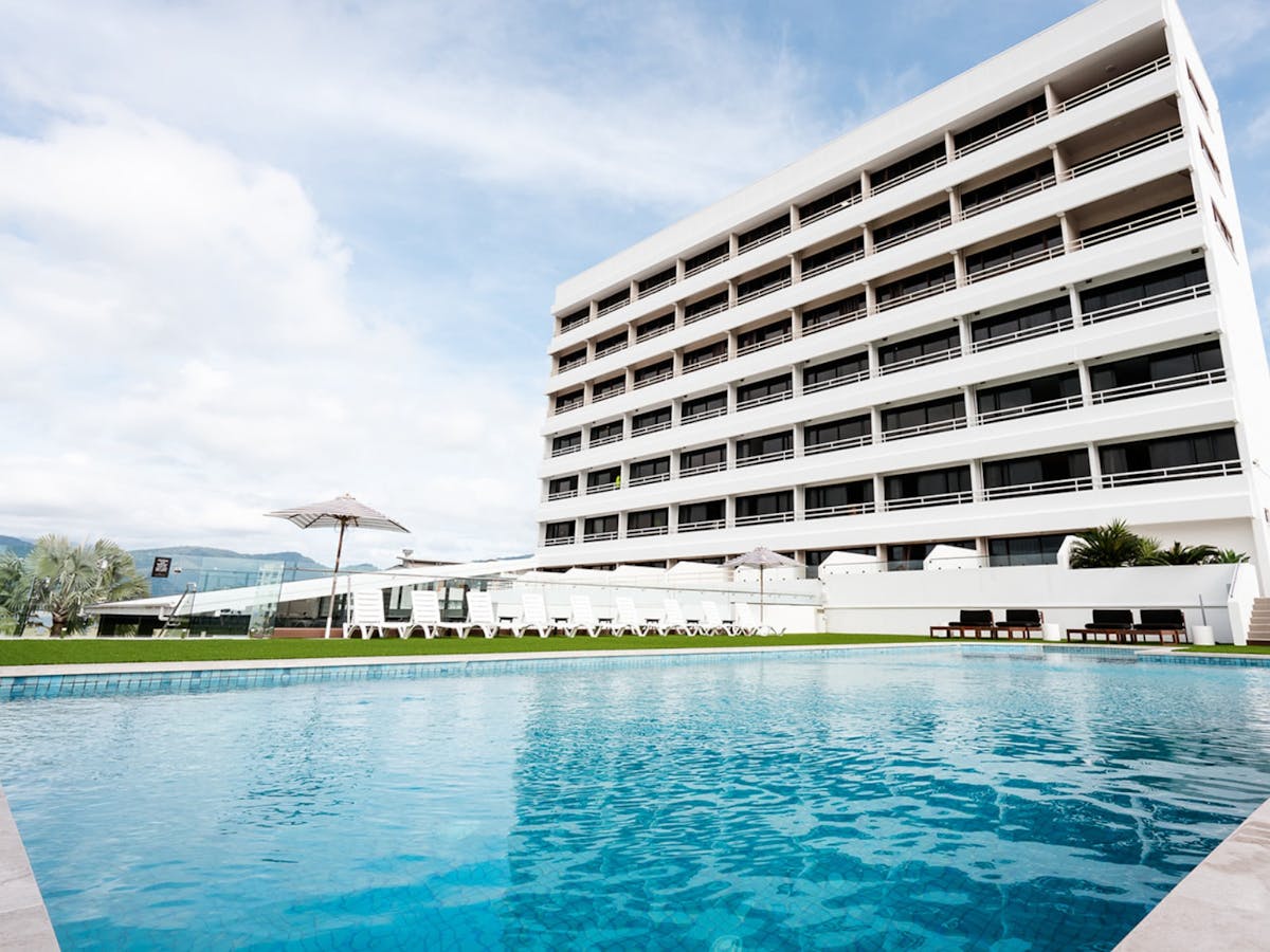 pool area exterior