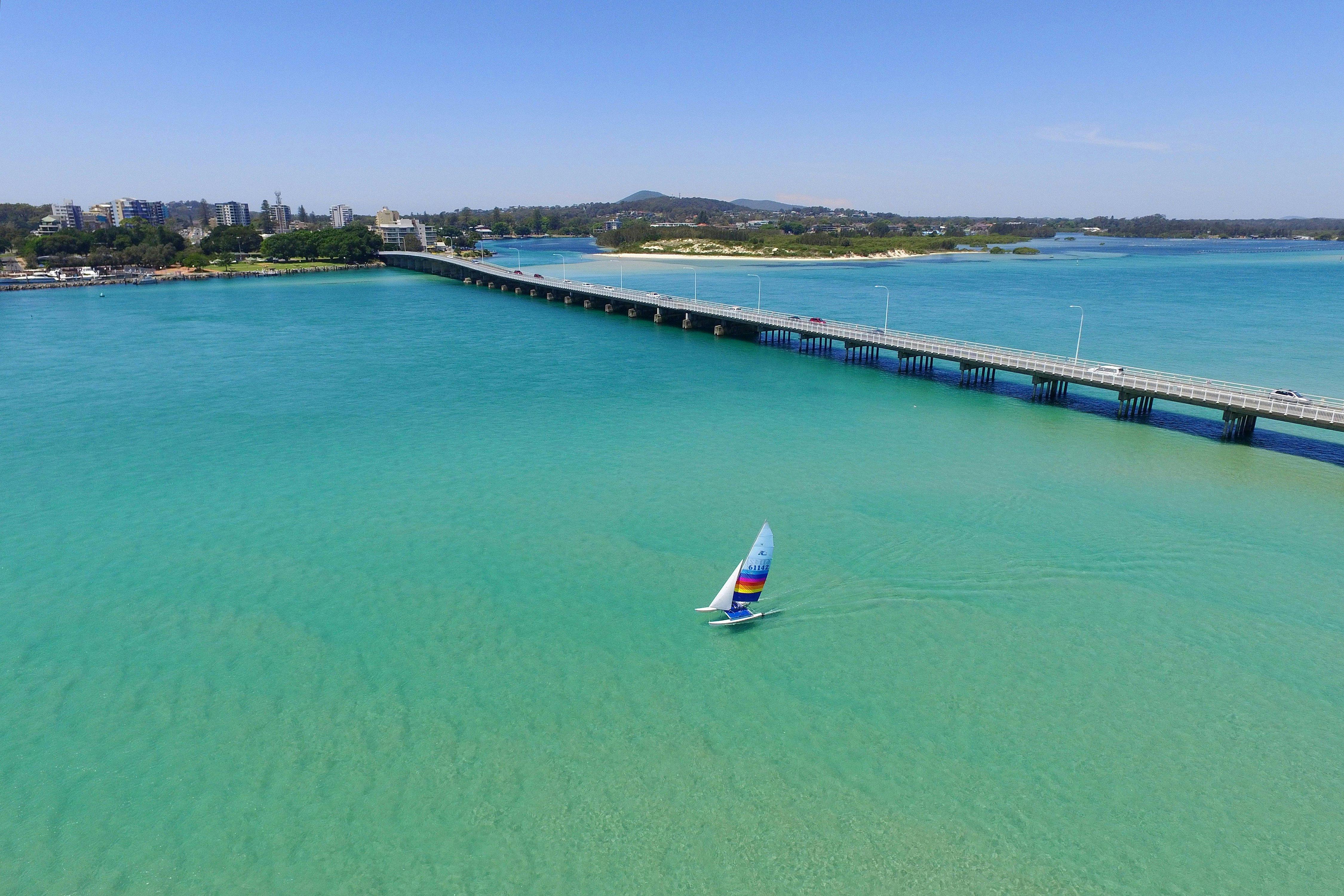 Wallis Lake at Forster-Tuncurry in the Barrington Coast