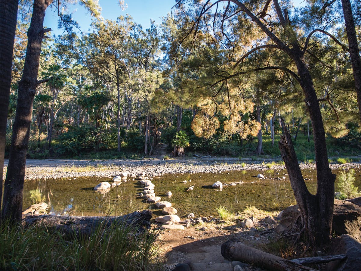 Carnarvon Creek crossing Carnarvon Creek crossing