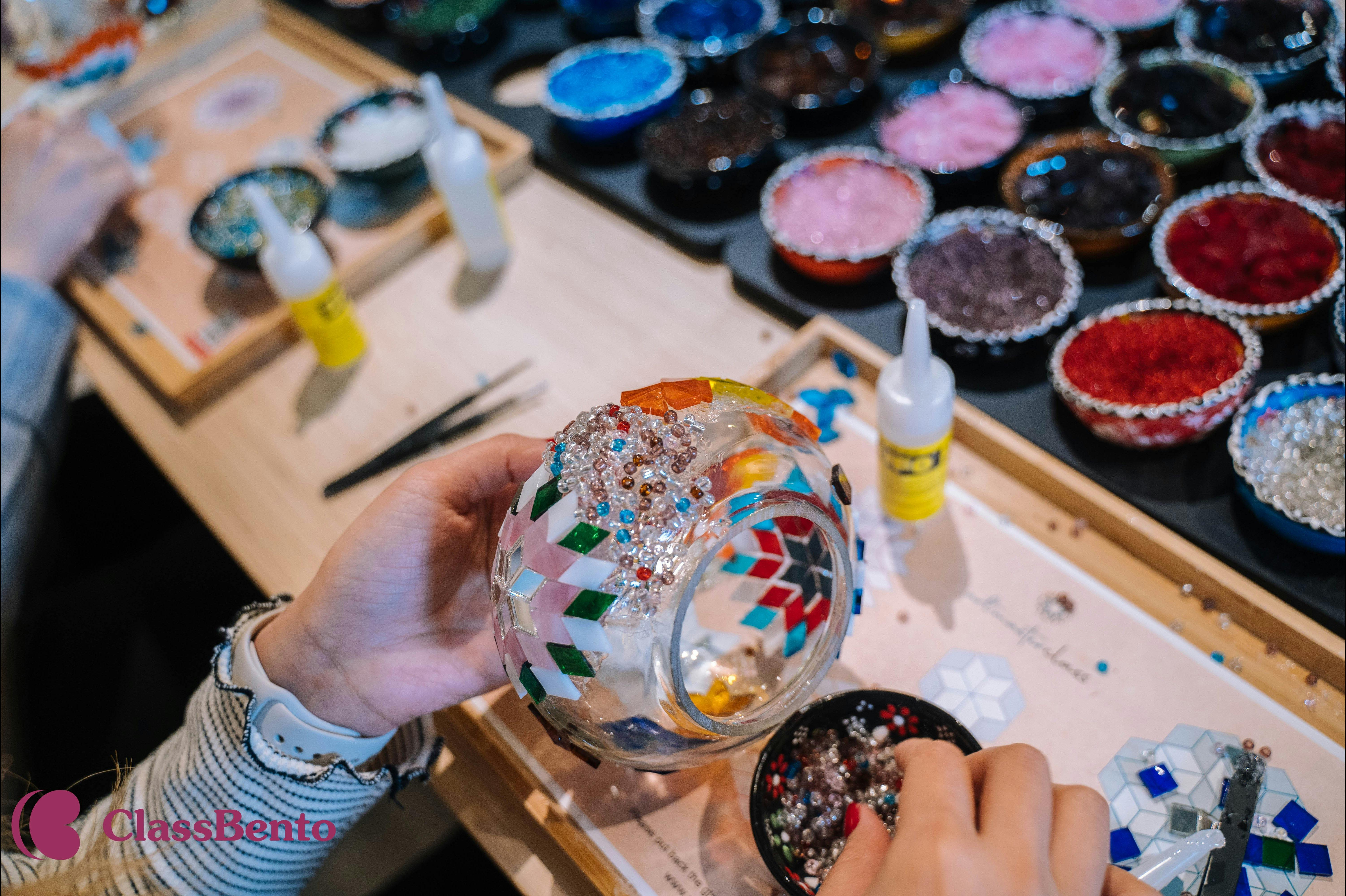 Mosaic Table Lamp Workshop