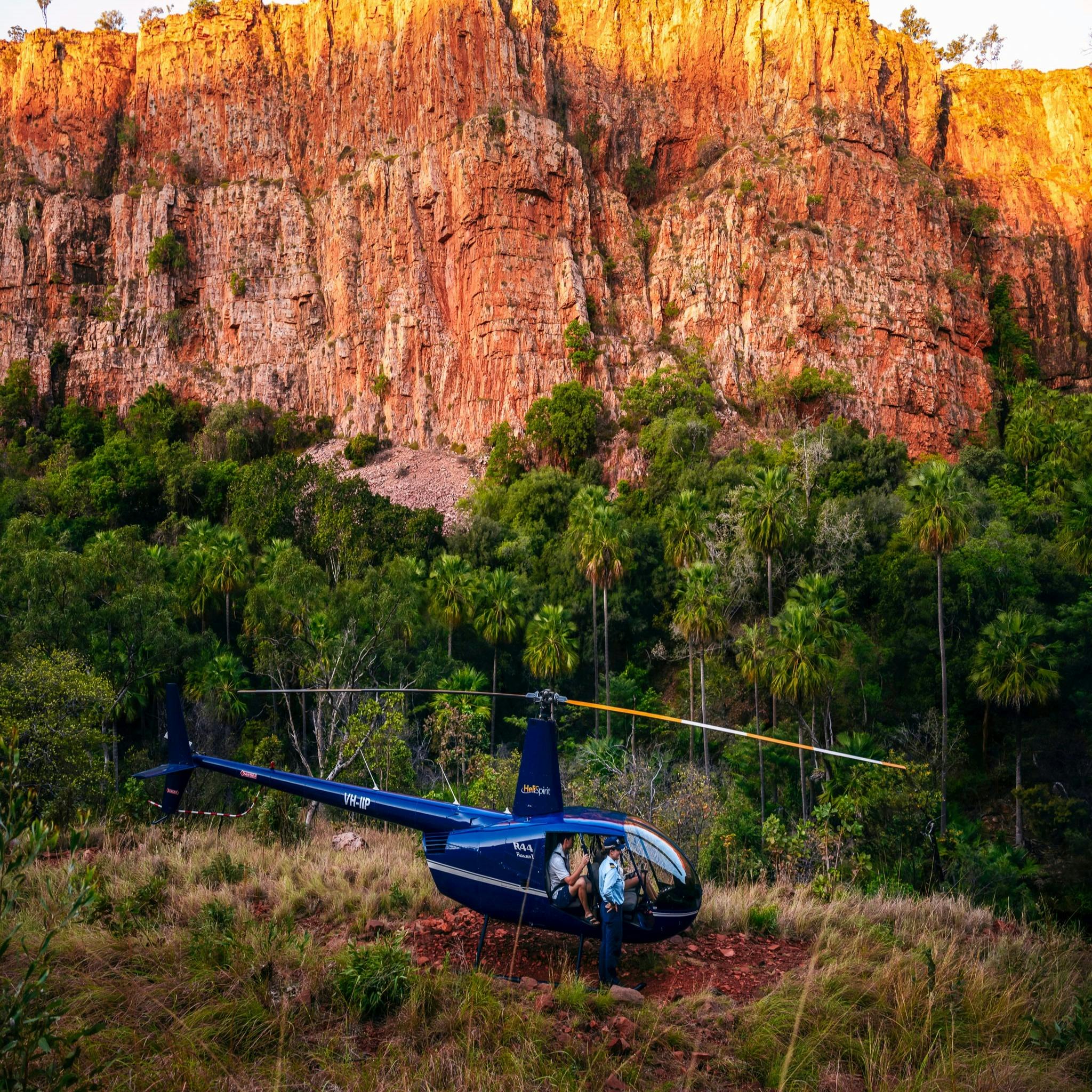 Landing at Miri Miri Falls