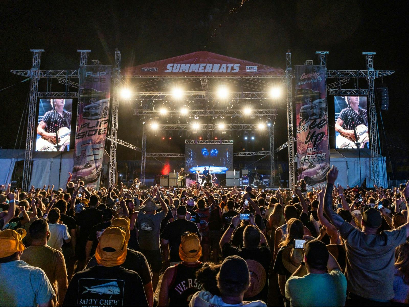 Live concerts at Summernats