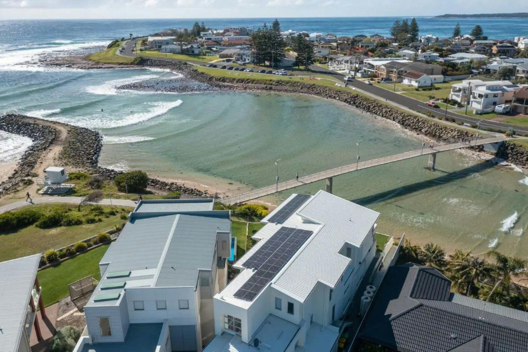 작은 호수 공중