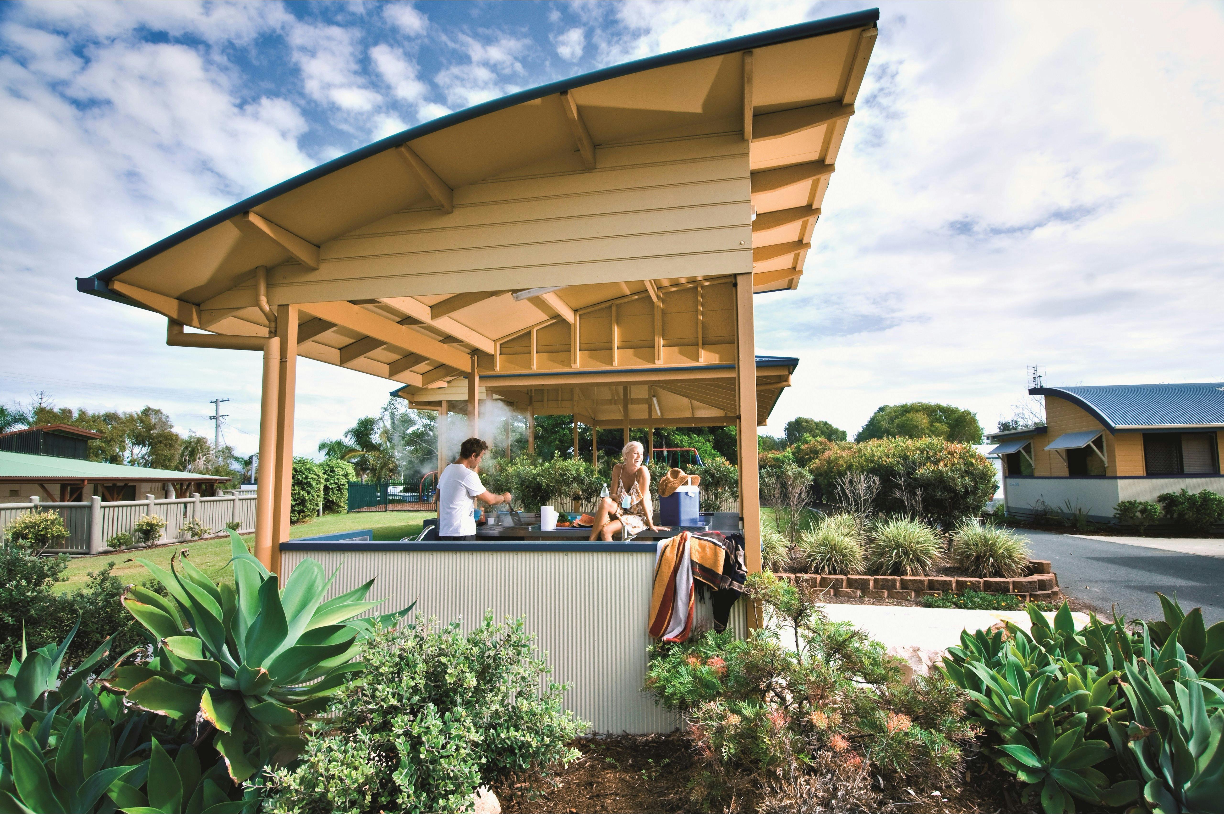 Tweed Coast Holiday Parks Fingal BBQ Area