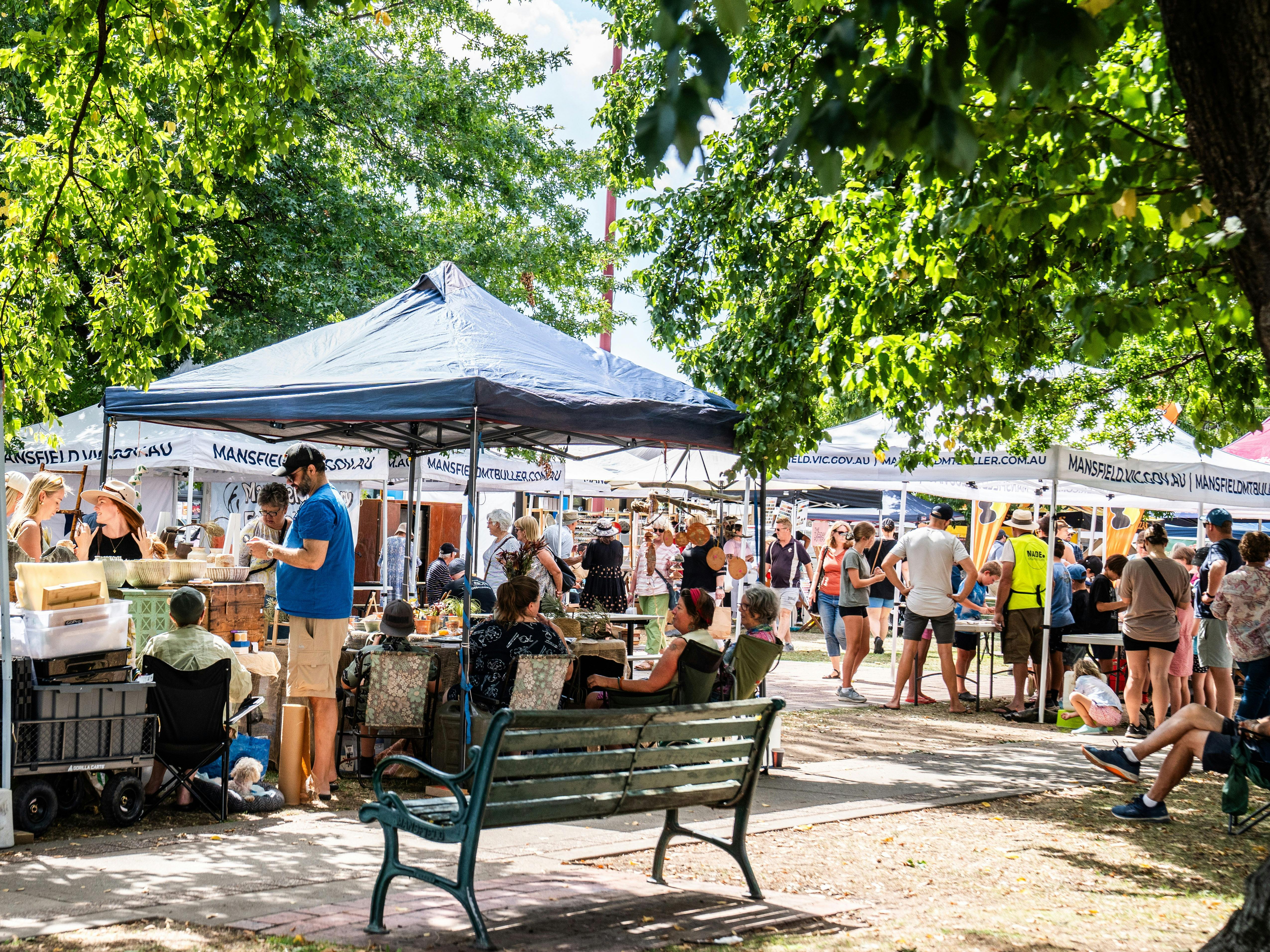 Mansfield Pottery Festival where potters sell direct to the public. Saturday, Labour Day weekend