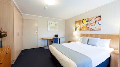 Wireless internet in your room High speed internet Coffee/tea making facilities Business Desk Bathro