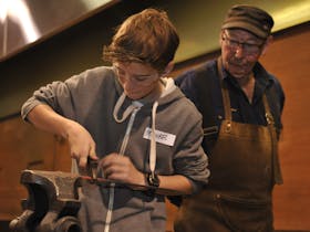 Blacksmithing Teen Workshop Cover Image