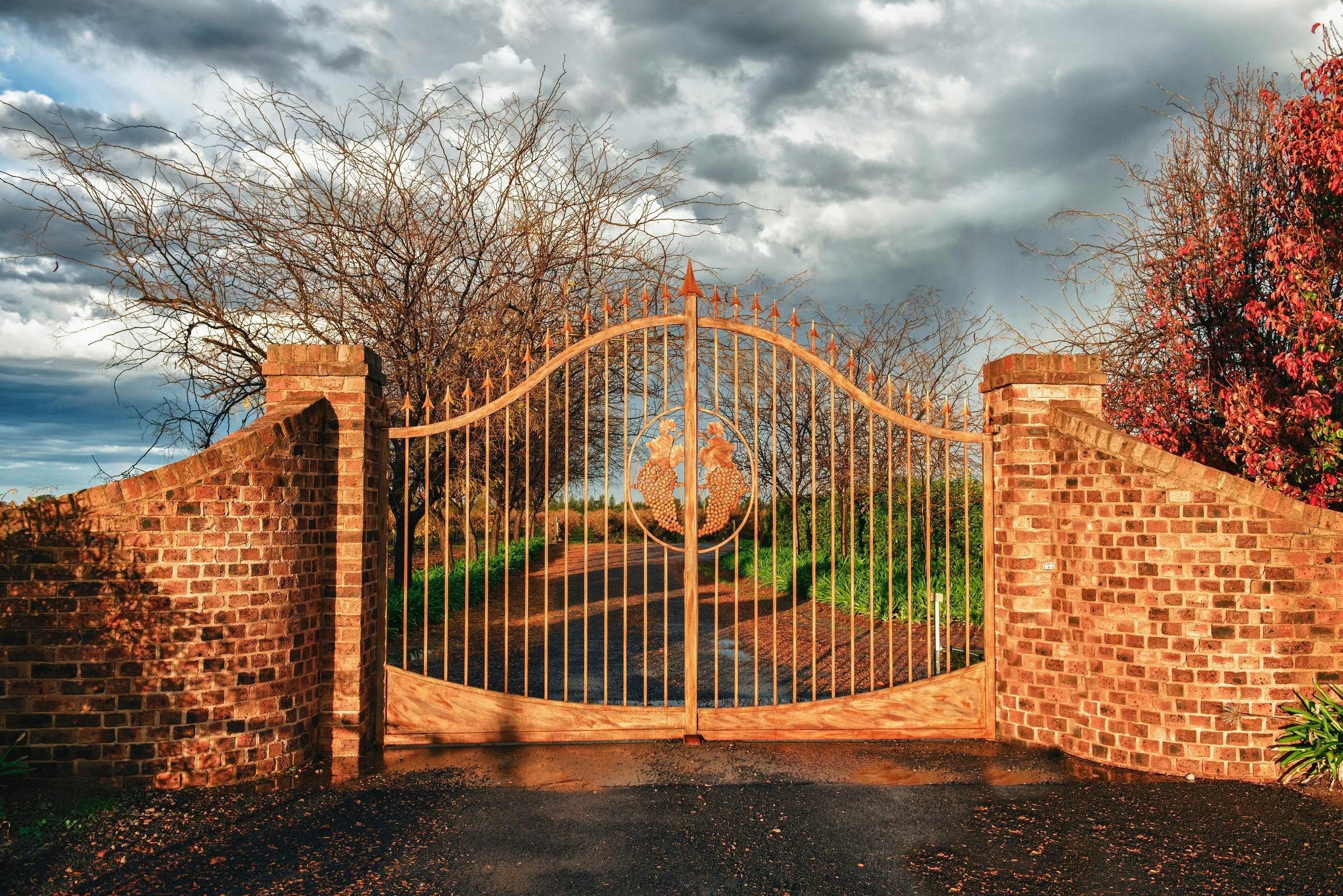 entrance to Baratto Wines