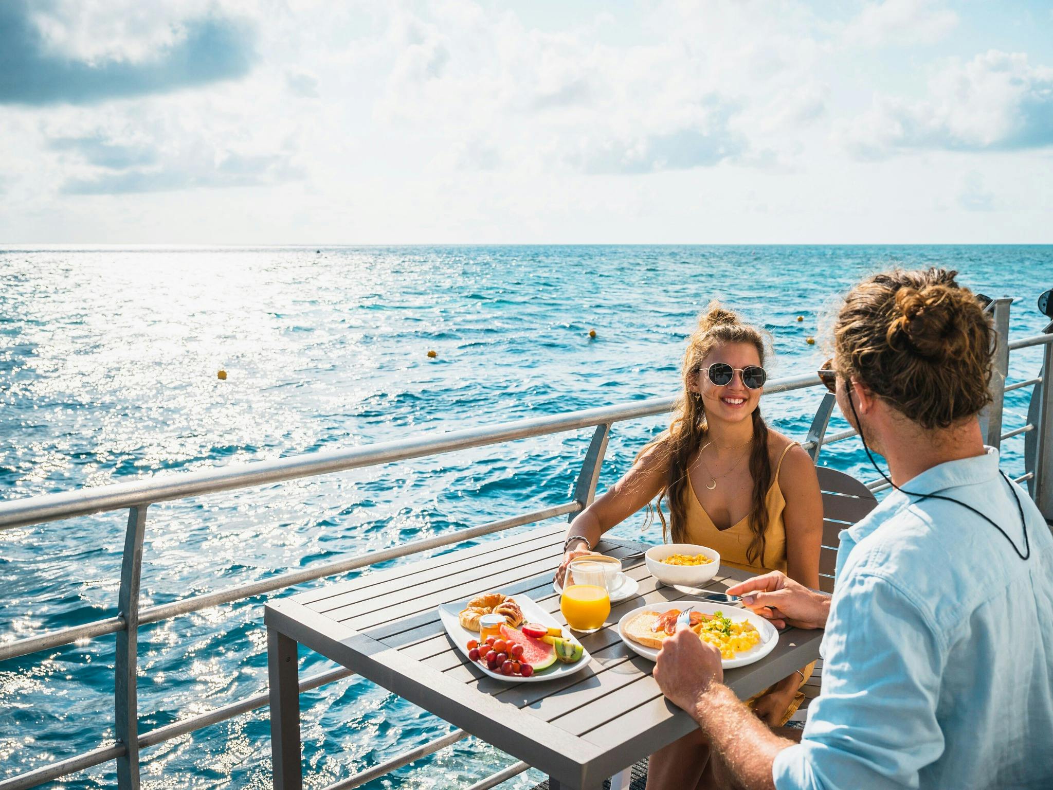 Breakfast with a view