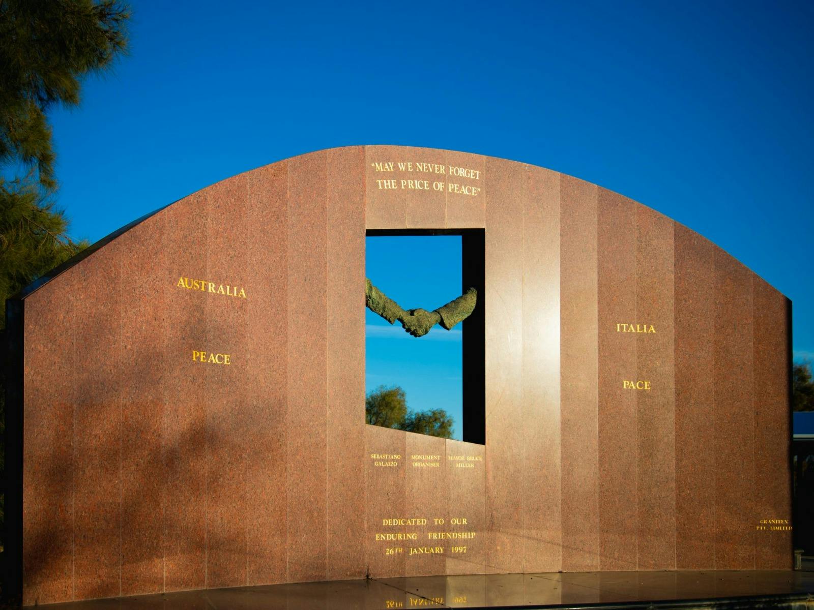 Cowra Italy Friendship Monument