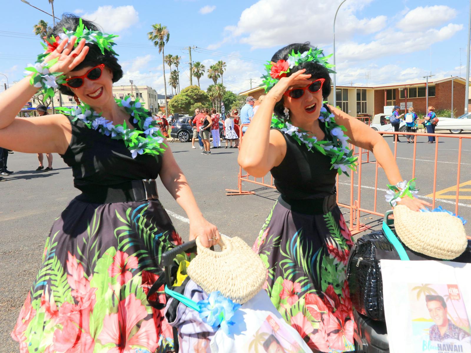 Two stunning ladies Parkes Elvis Festival