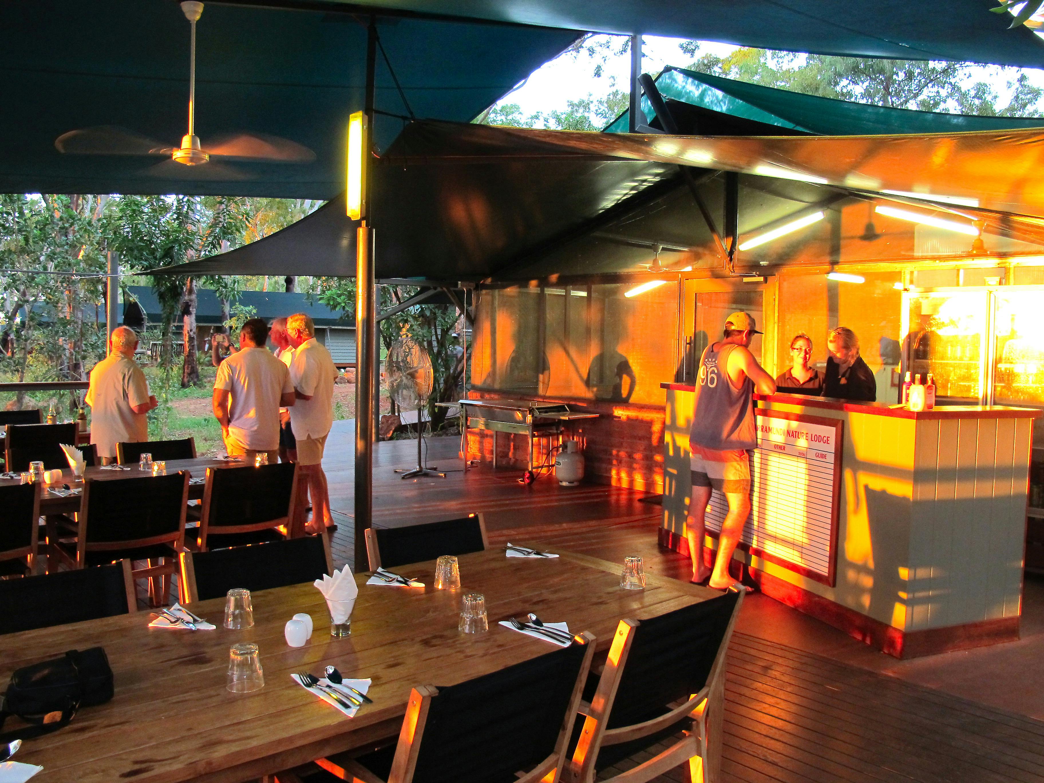 Barra Lodge Deck and Bar