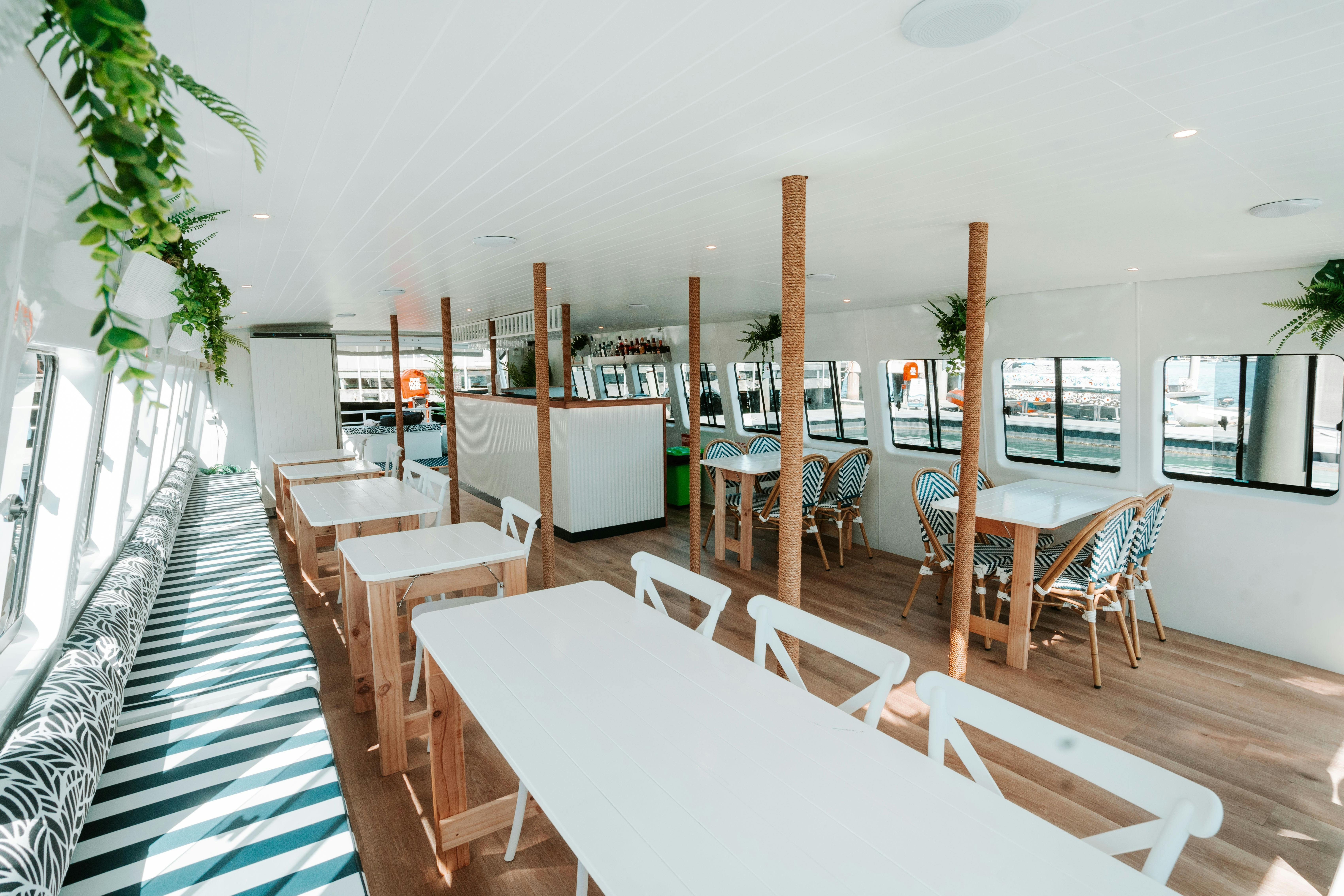 Coastal Chic Downstairs Interior of The Boat Mooloolaba