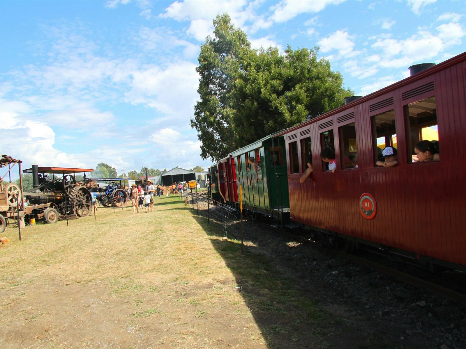 check out what's on  as Steam train runs through SteamFest
