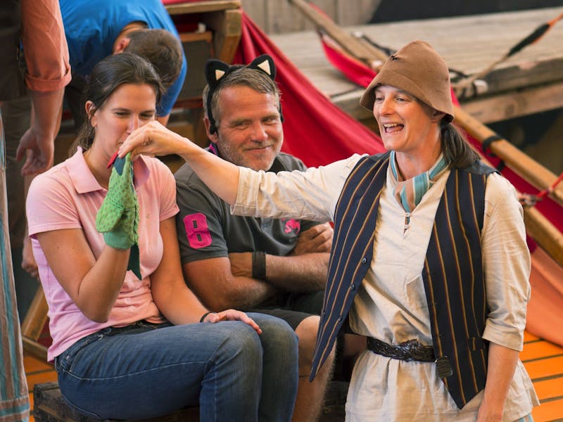 Performance of The Ship That Never Was - acknowledgment Tourism Tasmania