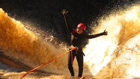 Canyoning in Tasmania