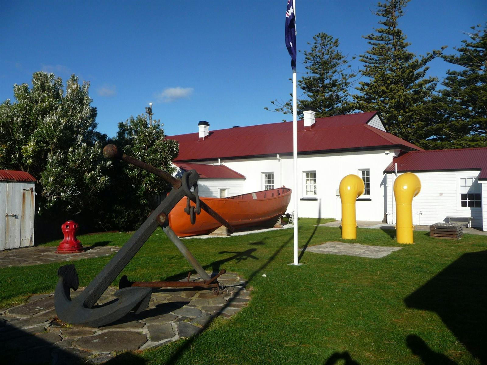 Anchor from the wreck of the Eden Holme