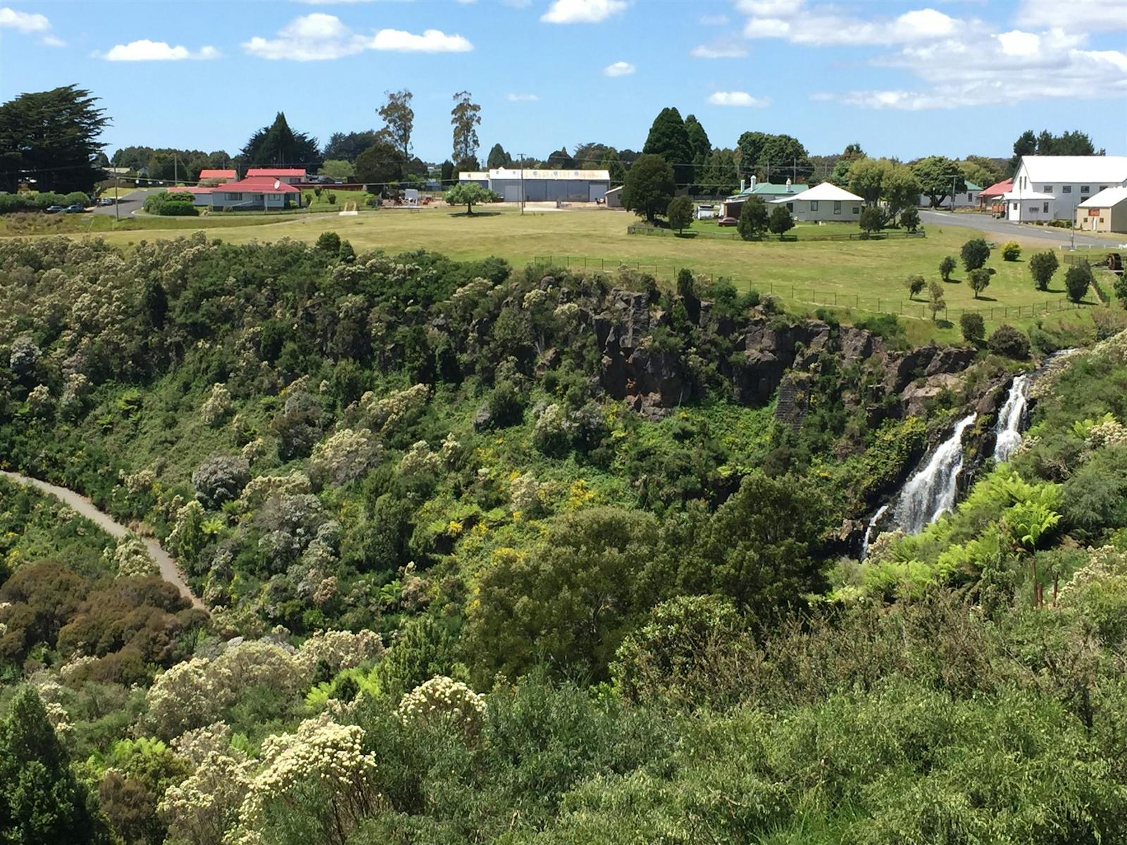 Walking Track to the base of Waratah Falls