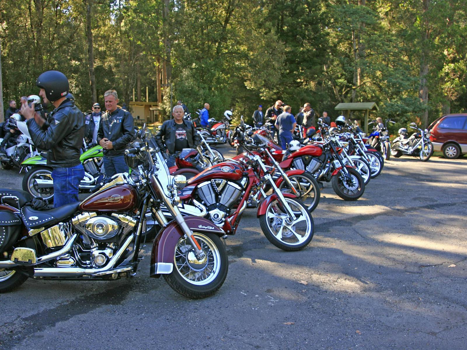 Hellyer Gorge is a favourite with Bike Riders
