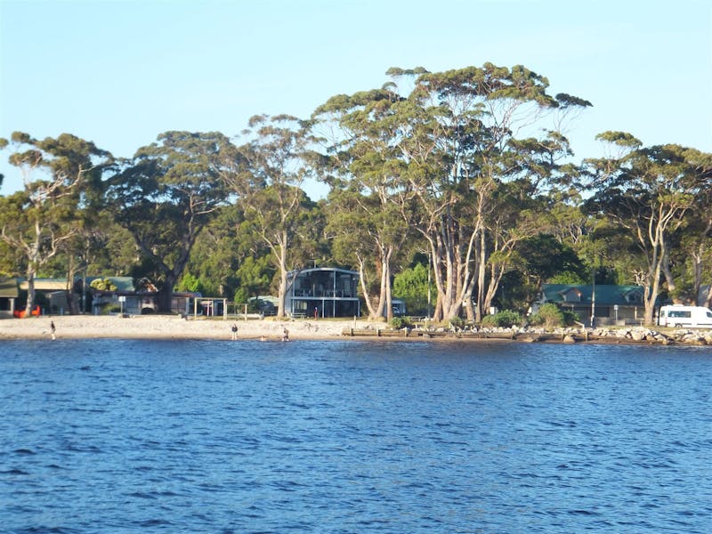 view from the beach