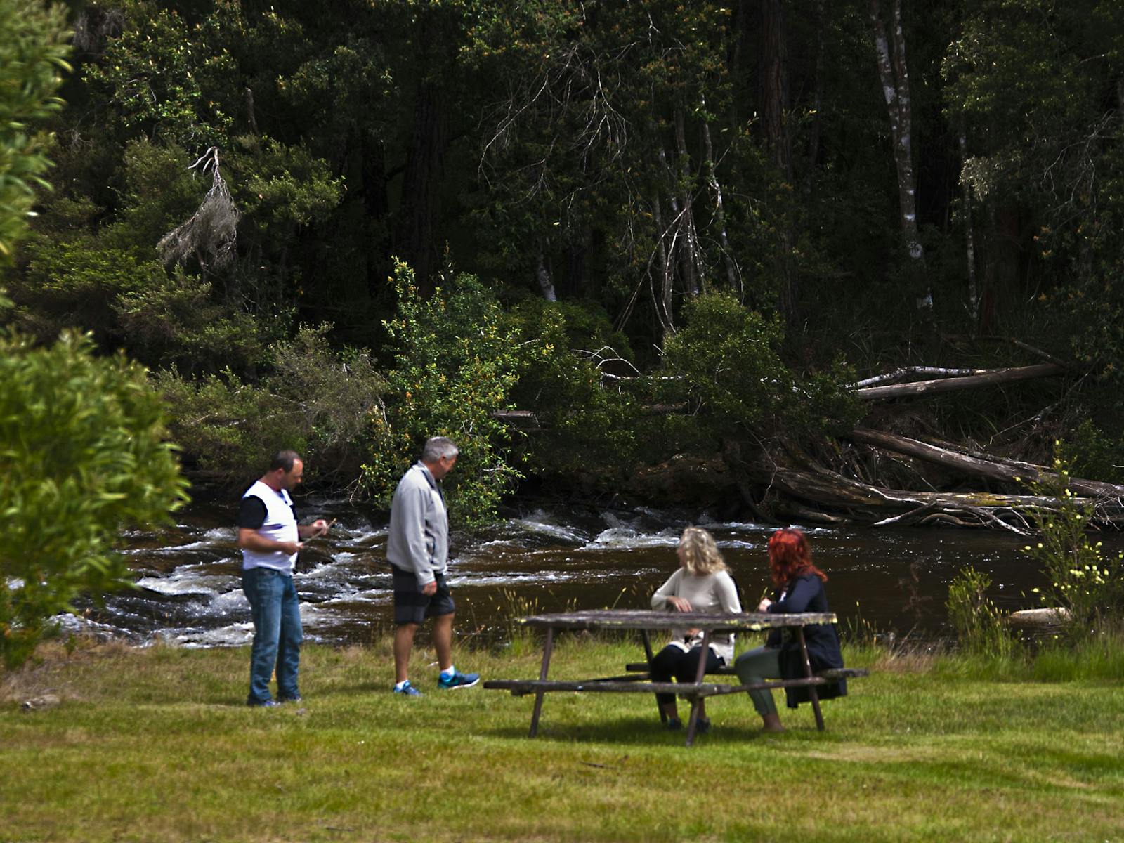 Picnic or BBQ on the rivers edge