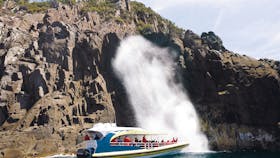 Bruny Island Cruises at Breathing Rock