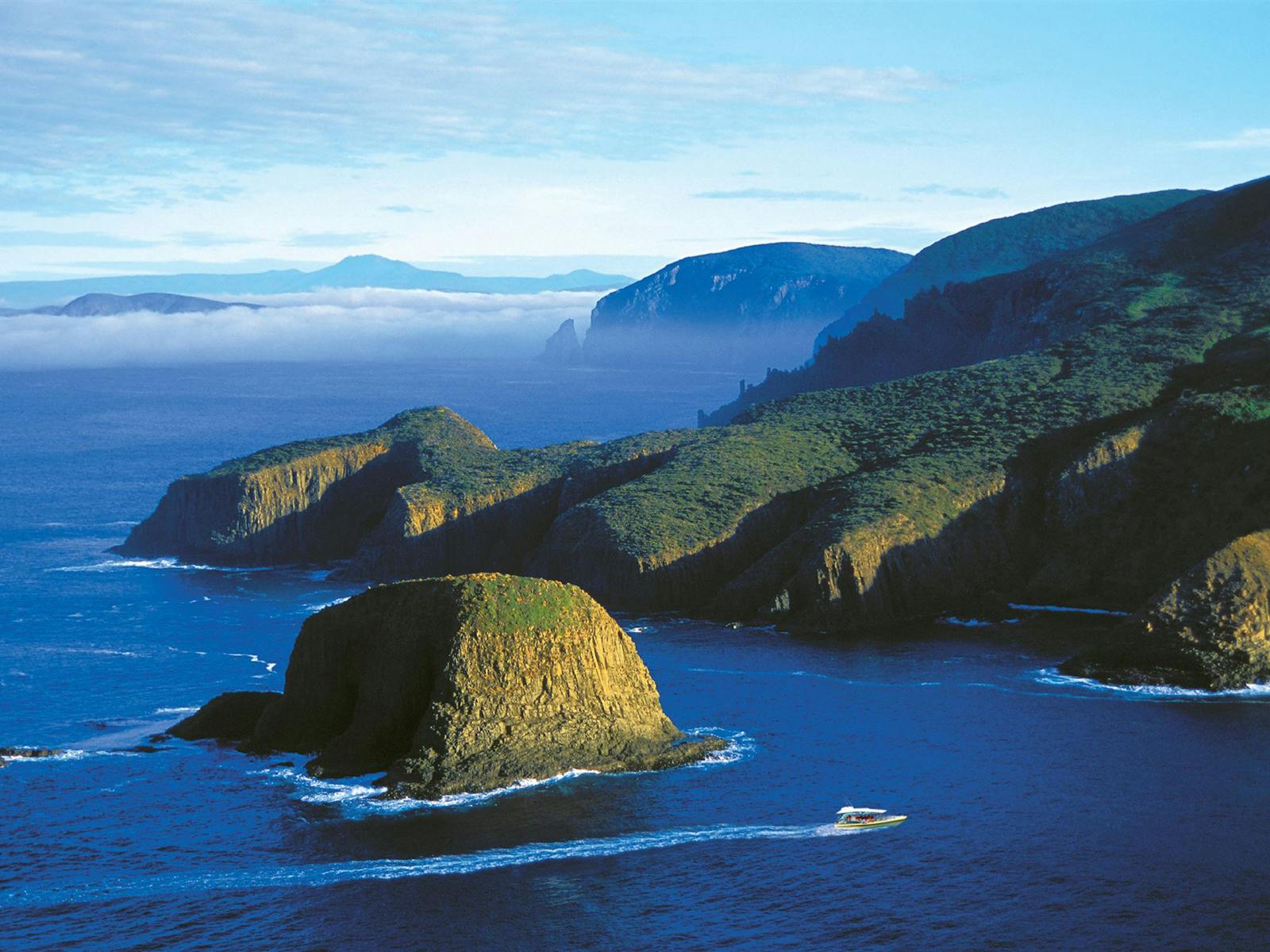 Bruny Island Cruises at The Friars, South Bruny National Park