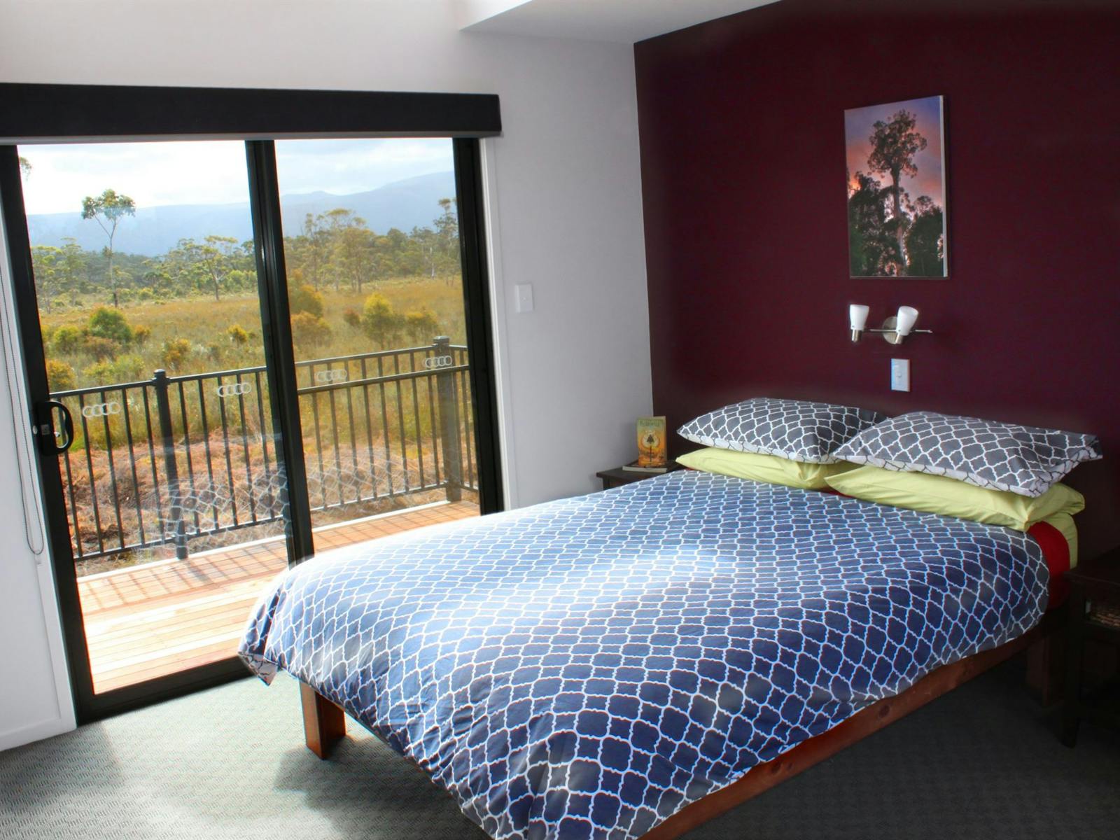 Master bedroom view to Adamsons Peak