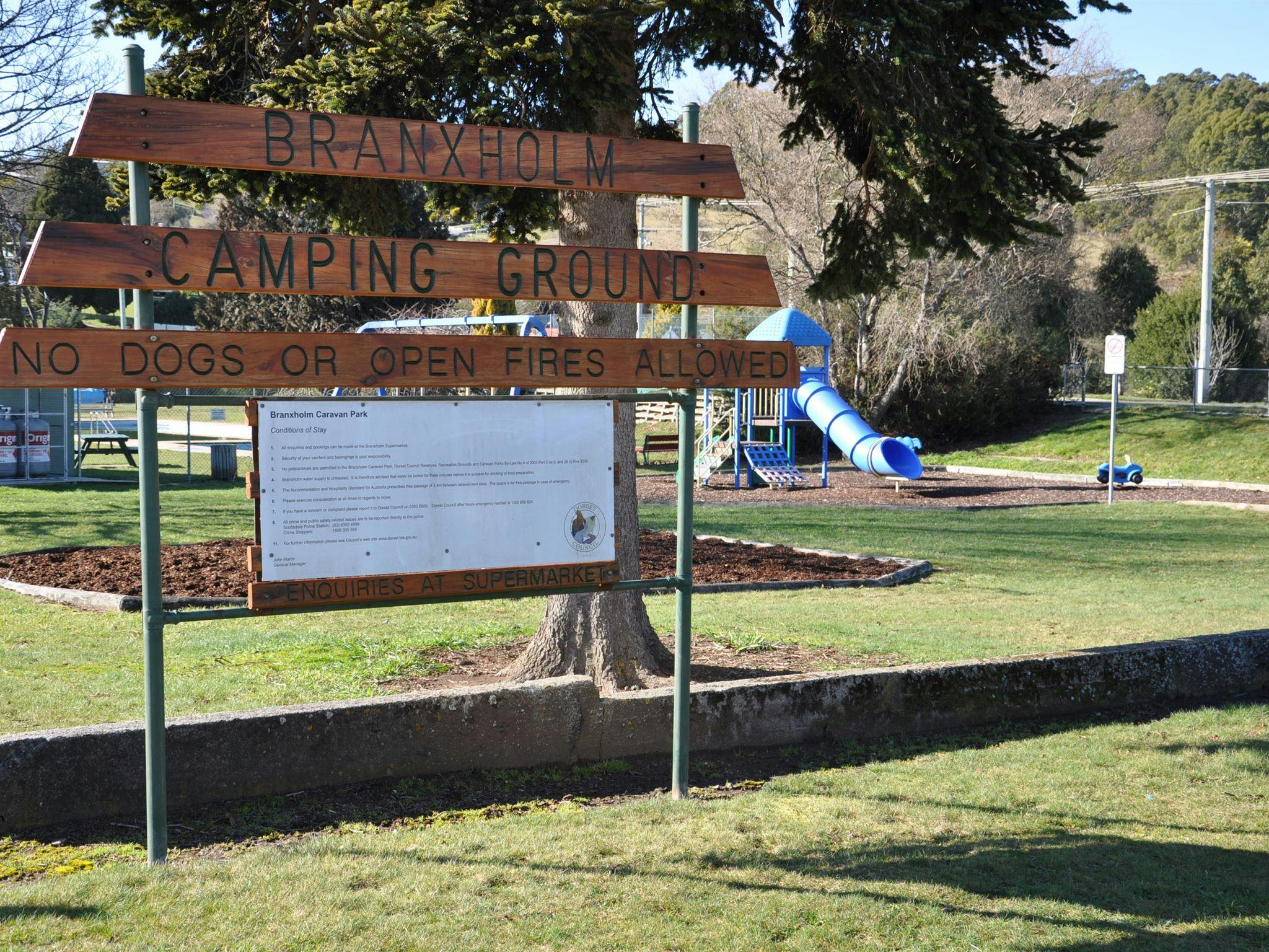 Branxholm Park and Camping Area