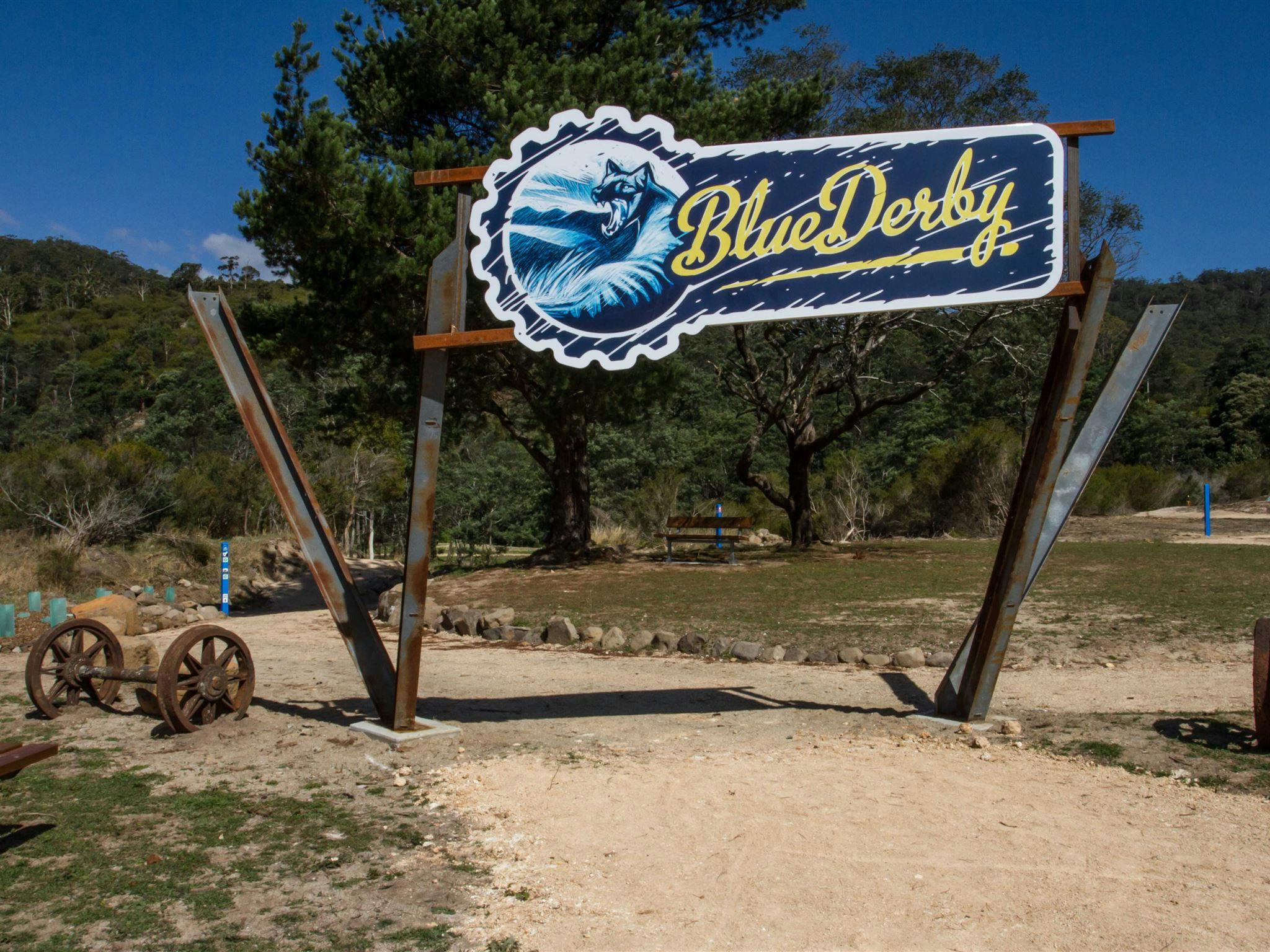 BlueDerby Trailhead, Derby, North East Tasmania. (Image Courtesy of Wade Lewis)
