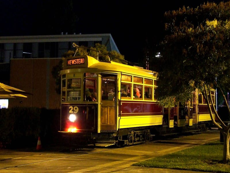 Tram No 29 on Night Run