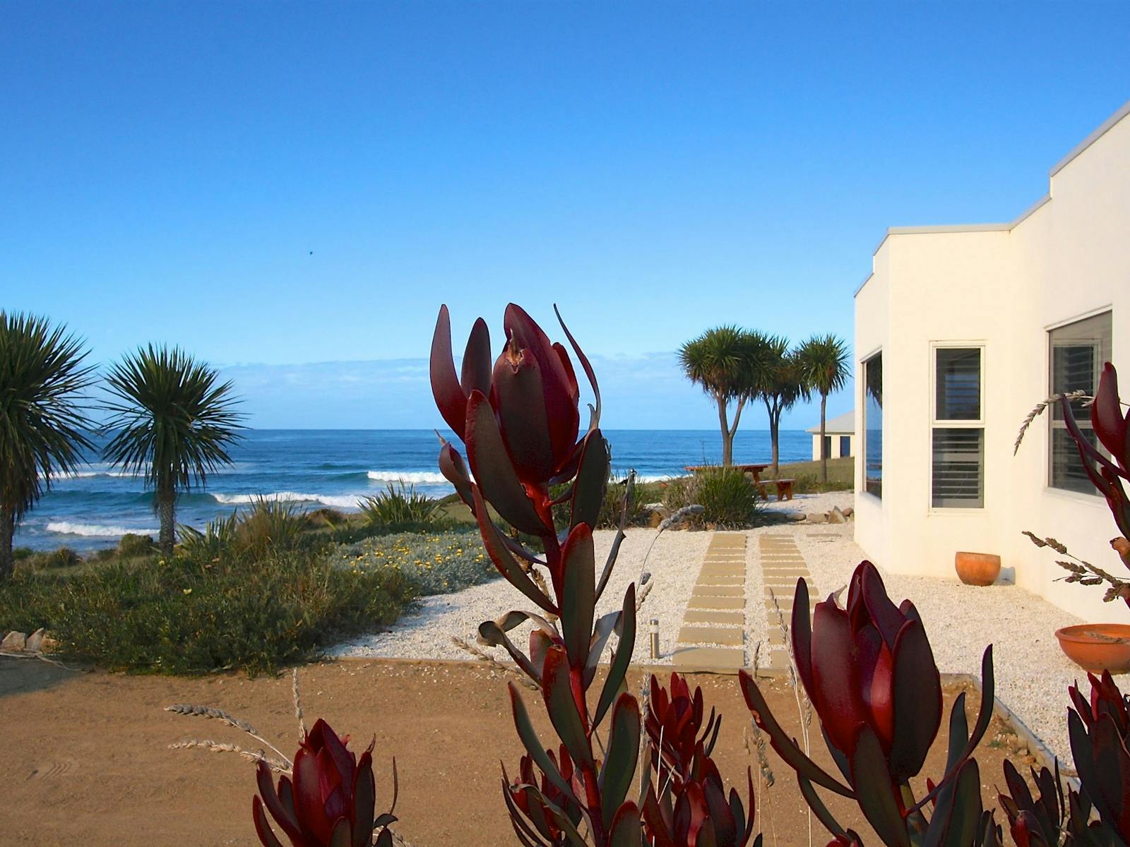 Privately located ocean front villas in idyllic setting
