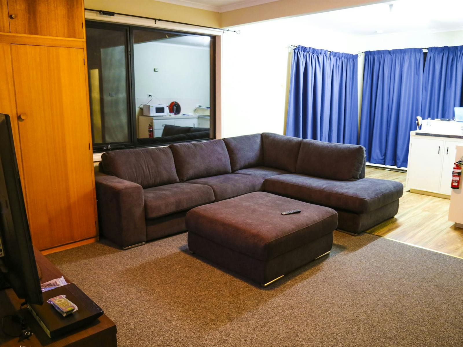 The TV games room