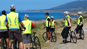 Cycling the east coast of Tasmania